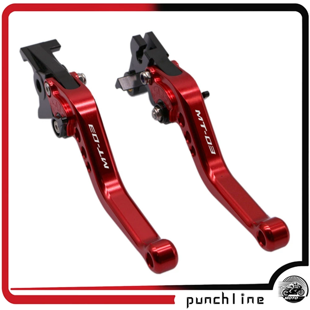 Для YAMAHA MT-03 MT03 MT 03 2005-2011 аксессуары для мотоциклов Короткие тормозные рычаги