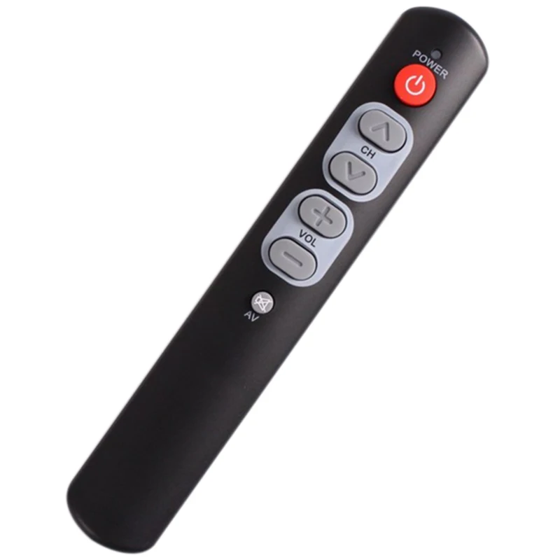 

Learning Remote Control with 6 big buttons, smart controller duplicate for TV,STB,DVD,DVB,HIFI(Gray)