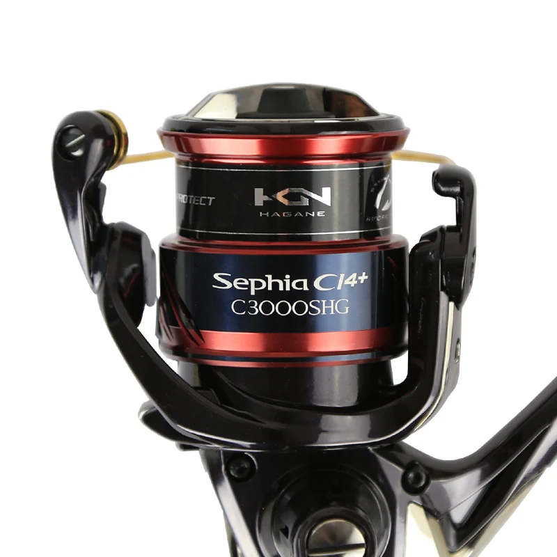 SHIMANO Sephia CI4+ C3000S C3000SHG C3000SDH C3000SDHH 9+ 1BB 5,0: 1/6. 0:1 Передаточное отношение рукав-рыба соленой воды Спиннинг рыболовная Катушка