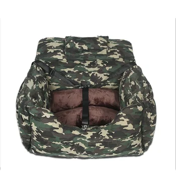 

Camouflage Universal Pet Carrier Car Seat Pad with Safety Belt Cat Bag Safe Carry House Dog Seat Basket Puppy Car Travel Product
