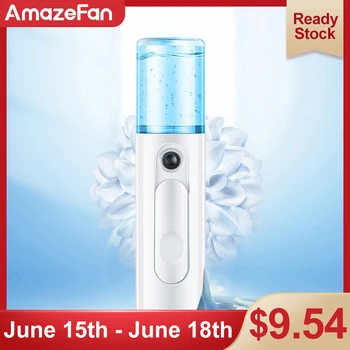 

USB Portable Nano Sprayer Face Body Moisturizing Beauty Device Moisturizing Cooling Air Humidifier Skin Care Tool USB portable n