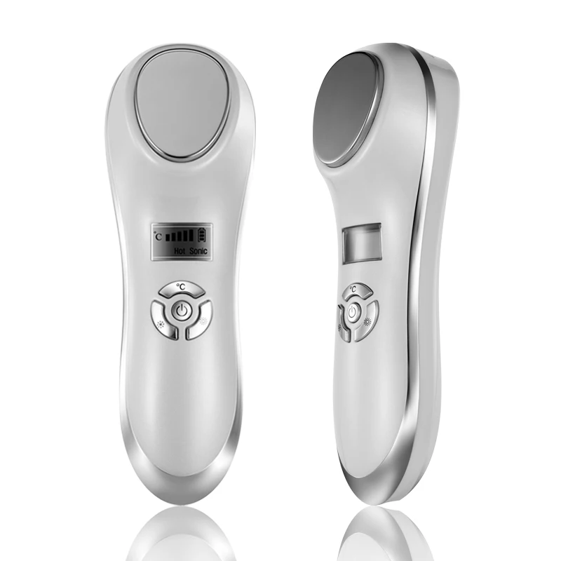  Ice Hot Hammer Ultrasonic Vibration Hot Cold Cycle Import Absorb LED RF Lifting Hifu Machine Shrink - 4000444003328