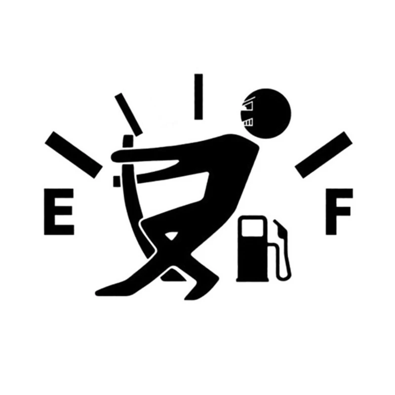 

Funny Sticker for Car Pull Fuel Tank Cover Pointer Reflective Car Vinyl Car Decal Sticker Car Accessories