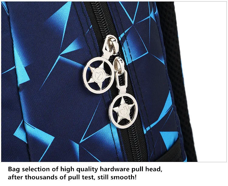 Нейлоновый рюкзак студенческий для колледжа водонепроницаемый мужской рюкзак женская качественная брендовая сумка геометрический узор материалы для школы рюкзак