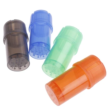 

Plastic Grinder 3Layers Tobacco Herb Grinder 47mm Grinder With Tobacco Storage Case Accessories