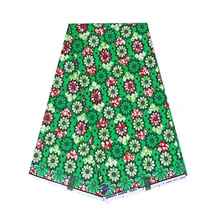 Новая мода африканская настоящая гарантия настоящий голландский воск хлопок цветочный принт восковая ткань