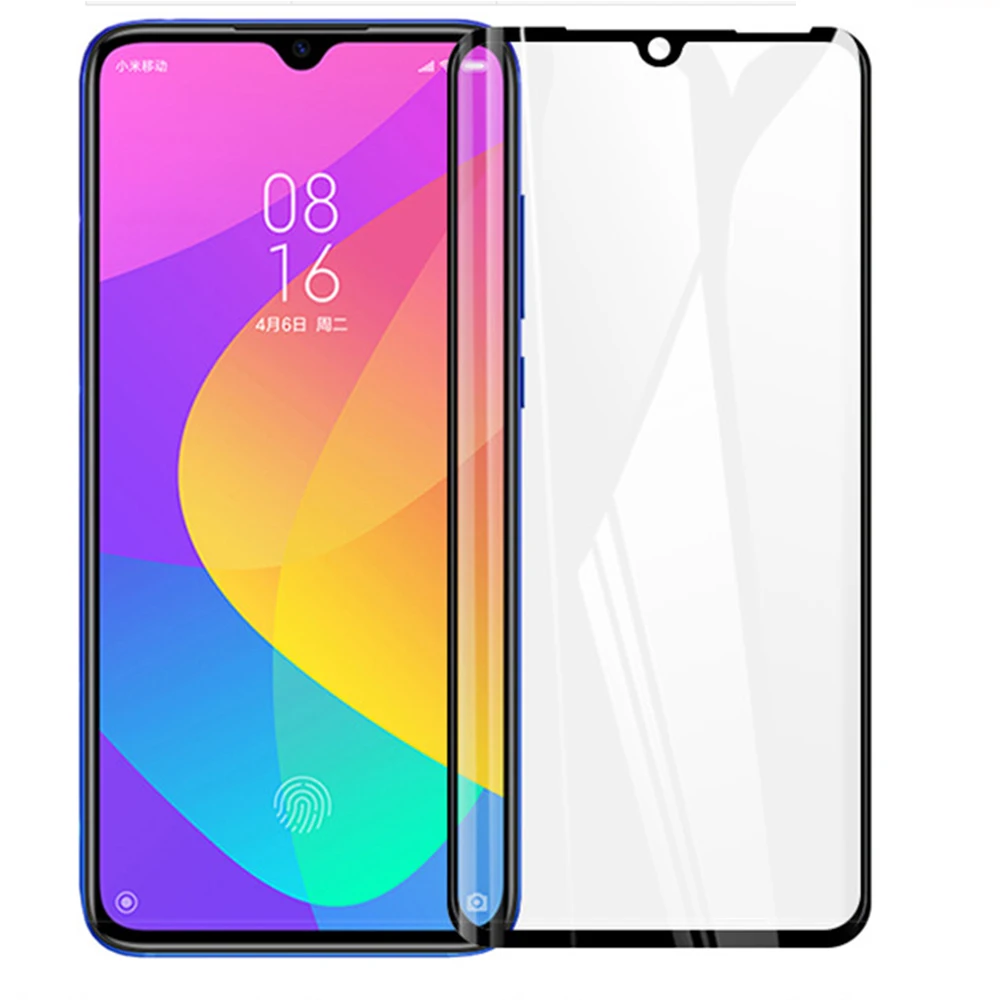 Закаленное стекло для Xiaomi Mi 9 Lite полноэкранная Защитная пленка CC Mi9 защитное HD