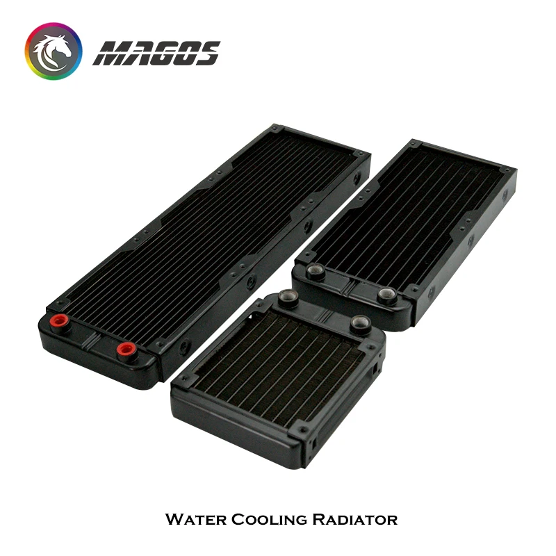 PC Radiator Water Cooling Row for CPU Heatsink 240mm G1/4" Straight mouth 