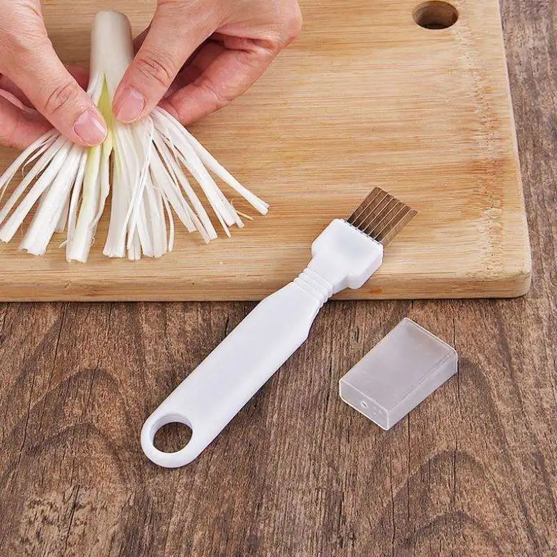 

Creative Magic Onion Cutter Knife Peeler Shallot Knife Onion Garlic Vegetable Cutter Kitchenware Vegetable Shredder