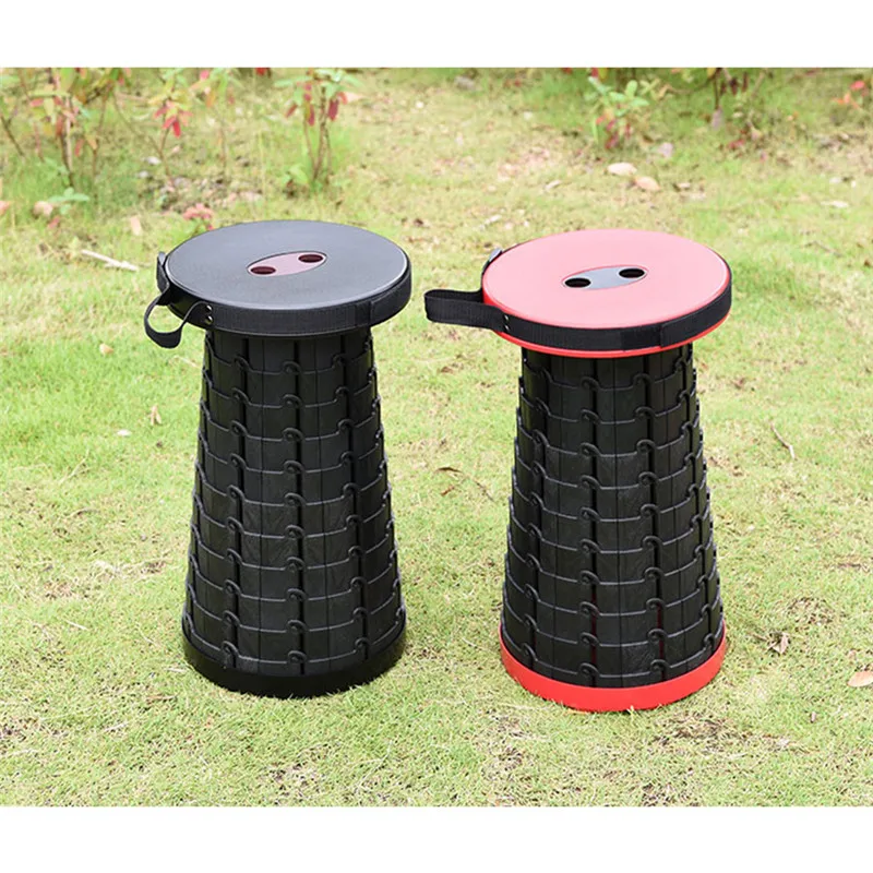 

Foldable Camping Chair Ultralight Portable Chairs Fishing BBQ Tourism Ultralight Telescopic Stool Retractable Stool Beach Seat