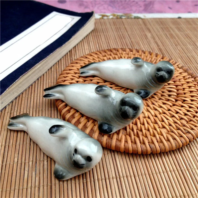 Ceramic Chopsticks Rest Rack Cute Animal Chopstick Holder Stand Kitchen Tableware AUG889