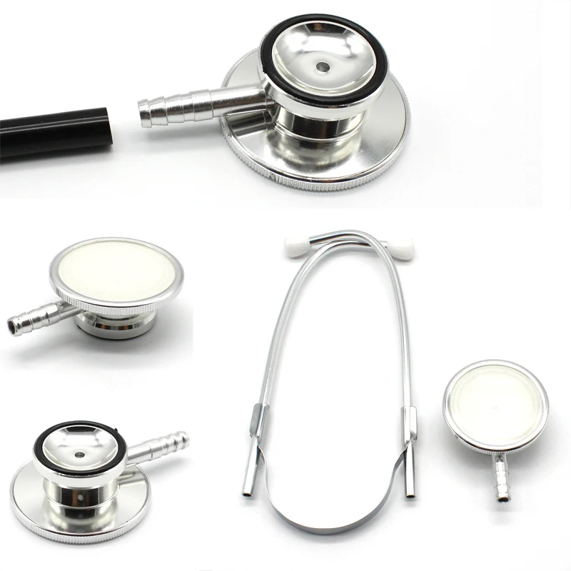 Stethoscope Dual Head Portable For Doctor and Nurse Medical Health Blood Light Weight Aluminum Chest Piece Blood Pressure