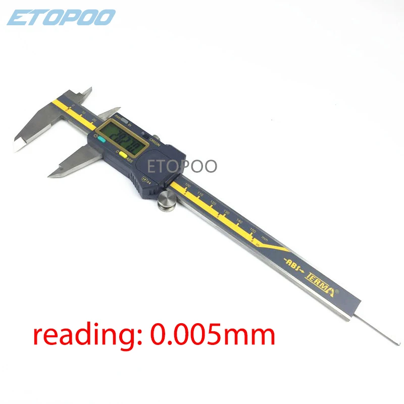 Цифровой штангенциркуль IP54 0-150 мм 6 дюймов 200 300 0 005 TERMA ABS Origin Водонепроницаемый