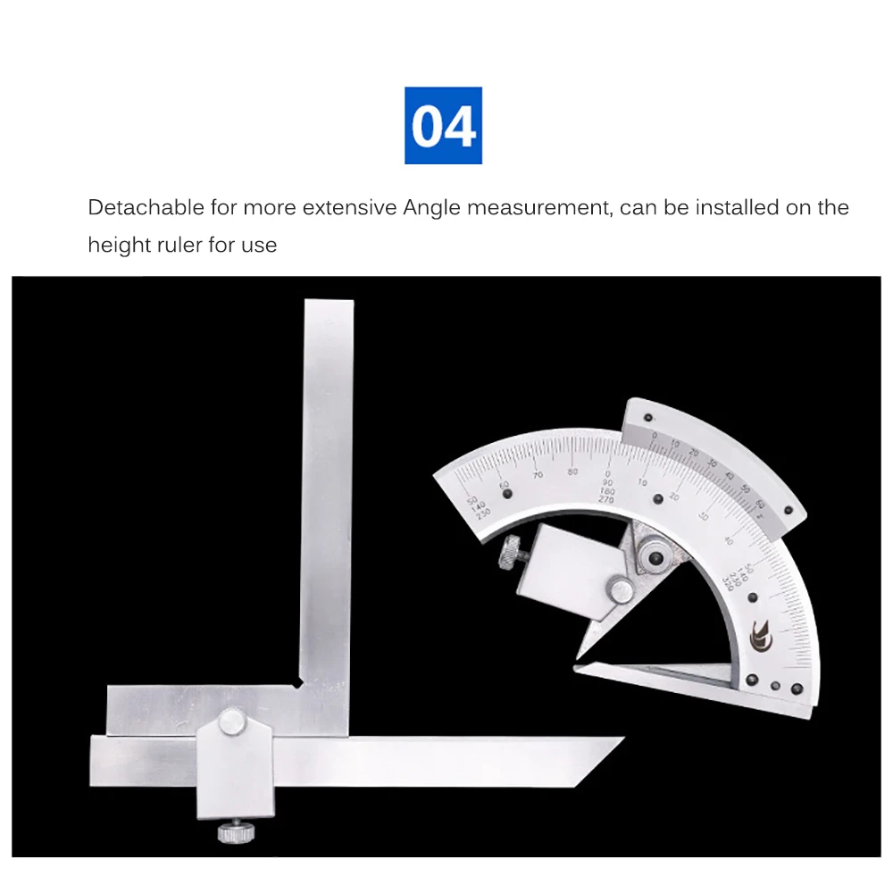 0-320 градусов Универсальный Уровень транспортир комбинированный проверочный УГОЛЬНИК Esquadro под прямым углом сочетание квадратный транспортир линейка набор