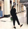 SMTHMA High Quality New Winter Women Cashmere Sweater Two Piece knitted Sets Tracksuit 2025 Fashion Sweatshirts Sporting Suit 5