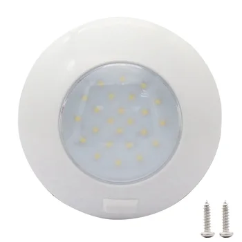 

4.8W Ceiling Light for car RV trailer camper boat save energy Led Lamp Round Shape Ultra-Thin Interior Lighting Small Downlight