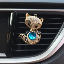 Автомобильный ароматизатор на клипсе авто освежитель духи клип Очаровательная лисица автомобильный воздушный зажим Украшение автомобиля Ароматные Духи содержит бальзамы