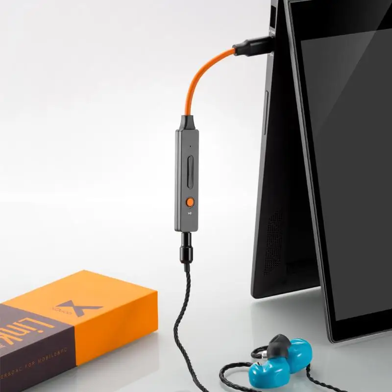  XDuoo LINK HD Digital Type-C Portable Decoding Headphone Amplifier AMP Cable Mobile Decoding Cable 