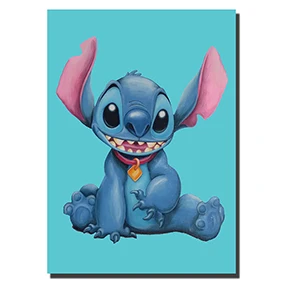 Desconto Dos desenhos animados de Disney Stitch e Imprime Interestelar Bebê  Pinturas em Tela, Cartazes de Parede Imagens de Arte para Decoração de Sala  de estar Cuadros