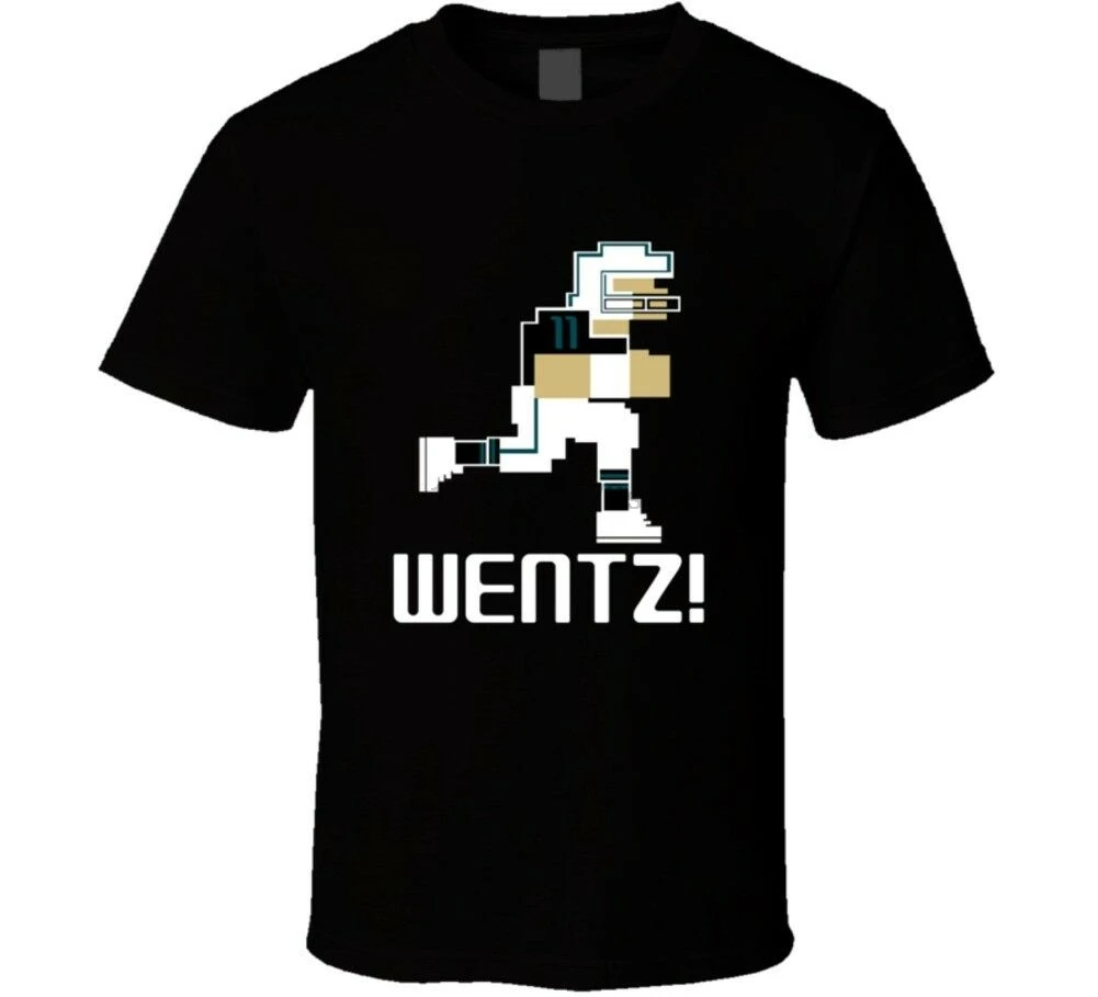 Футболка Carson Wentz #11 Tecmo Bowl Philadelphia Athlete Fan |