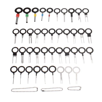 

New 38pcs 18pcs 41PCSCar Plug Circuit Board Wire Harness Terminal Extraction Pick Connector Crimp Pin Back Needle Removal Tool