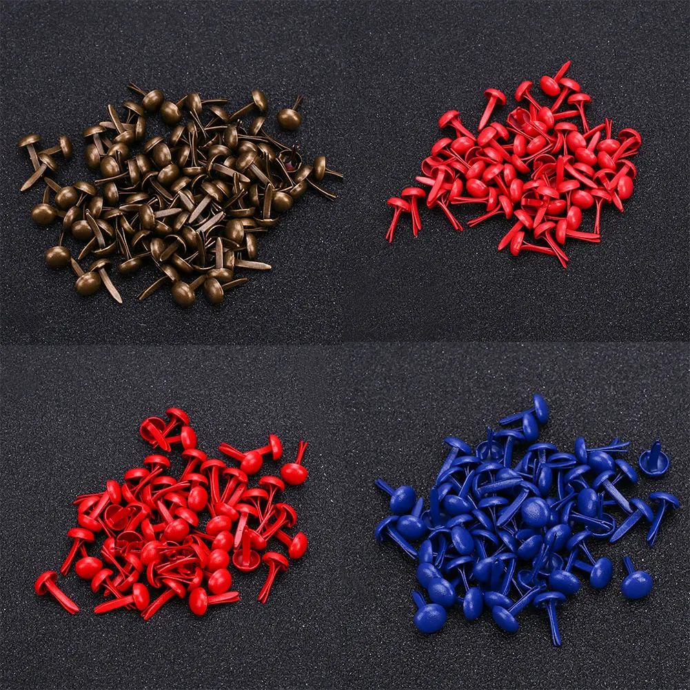 Коробка для макияжа красивые Типсы ногтей мини Брэд скрапбукинга железные