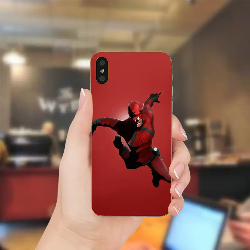 Mavel Daredevil Hero Silicone Soft Phone Cases for iphone 7 6 6S 8 ...