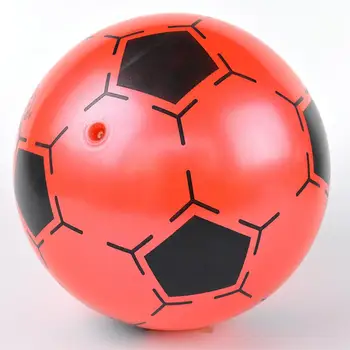 

None 9 Inch Children Inflatable PVC Soccer Ball Toy Football Shape Bouncing Ball Gift for Kids Random Color