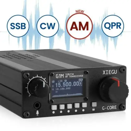 XIEGU G1M SDR SSB/CW/AM 0,5-30 МГц мобильный радио HF радиоприемник приемопередатчика QRP