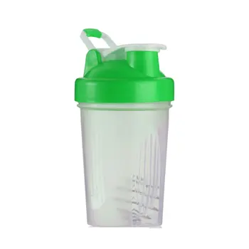 

Handheld Design PP 400ML Gym Protein Shaker Mixer Bottle Portable Sport Running Jogging Whisk Ball Shaker Bottle