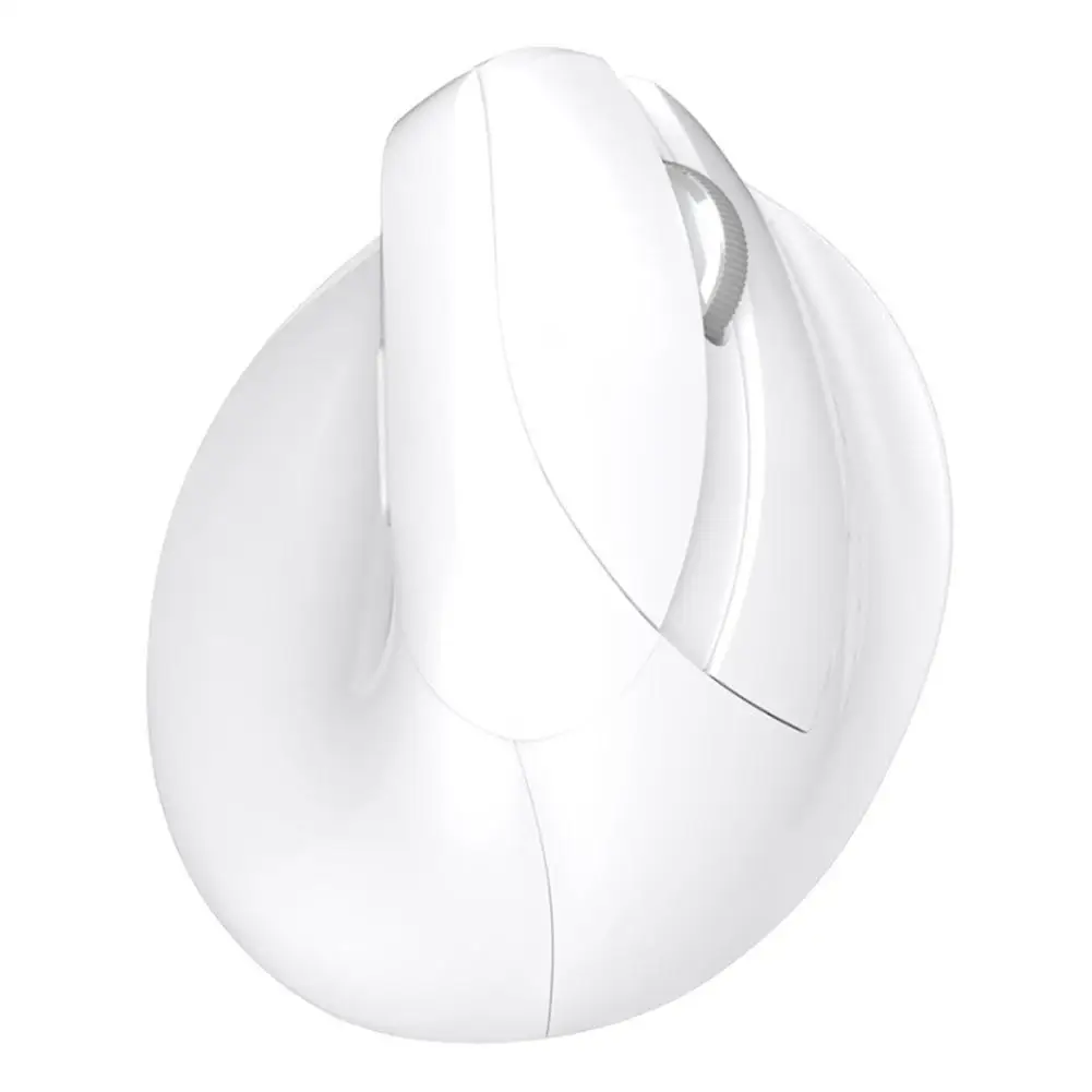 Эргономичная Вертикальная беспроводная мышь, 6 кнопок, 1600 dpi, оптическая мышь, 3 цвета, силиконовый резиновый чехол для ПК, ноутбука