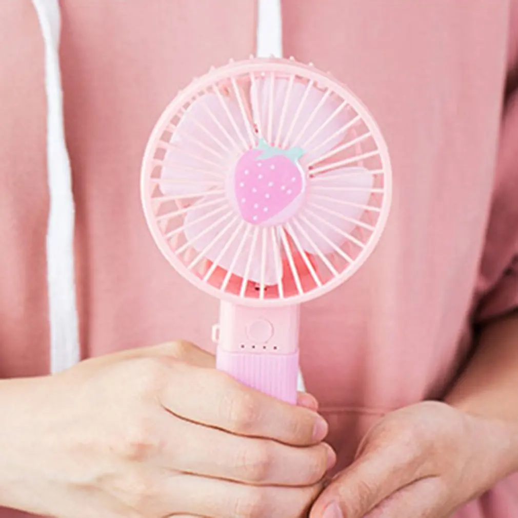 Candy Color Multifunctional Hand-held Desk Fan Cooler Handheld Air Conditioner Cooling Fan Summer Air Conditioner Cooler