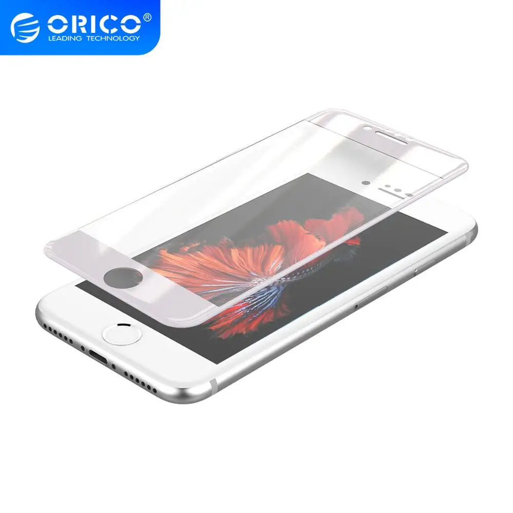 Изогнутое закаленное стекло ORICO для iphone 6S 7 8 Plus 1 шт.|Защитные стёкла и плёнки| |
