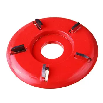 

Red Angle Grinder Curved Blade 90mm Diameter Woodcarving Disc Attachment Rotary 40JE