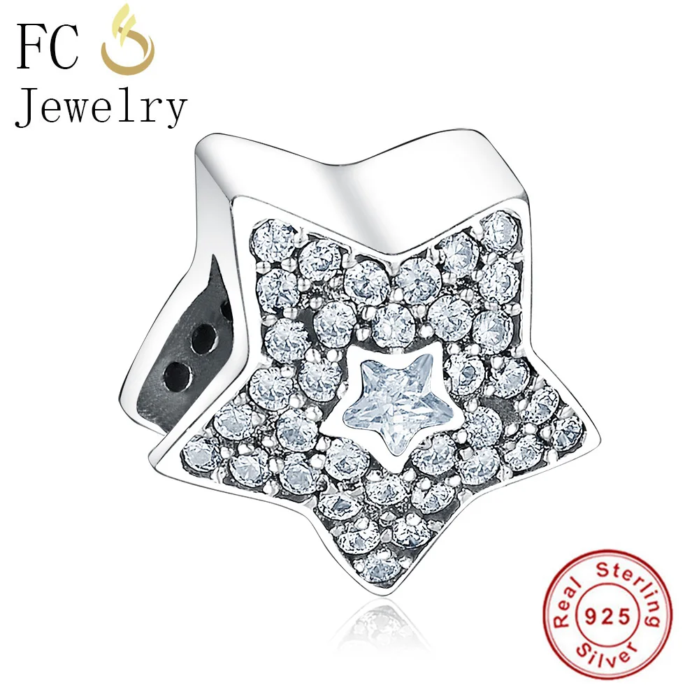 FC Jewelry подходит для оригинального бренда очаровательный браслет серебро 925 пробы