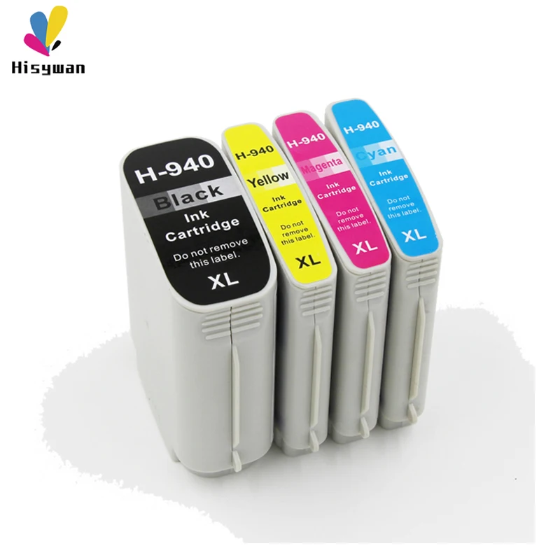 Чернильный картридж Hisywan 940XL для принтера HP 940 Officejet Pro 8000 8500 8500a A809a A909 A910a C4906A C4907A