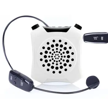 

2020 In Stock 2.4G Wireless Headset Microphone Potable Voice Amplifier Loudspeaker Speech Handsfree Megaphone Radio Mic