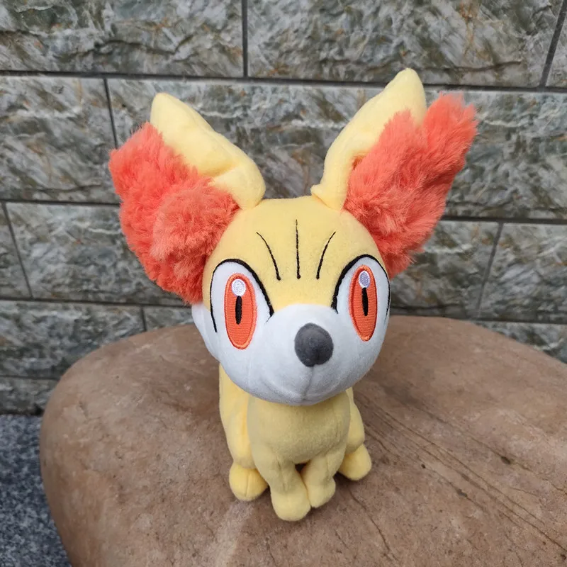 Original Pokemon Pikachu Series Fennekin Plush Toy Stuffed Dolls 20cm High Quality Christmas Gifts For Children | Игрушки и хобби