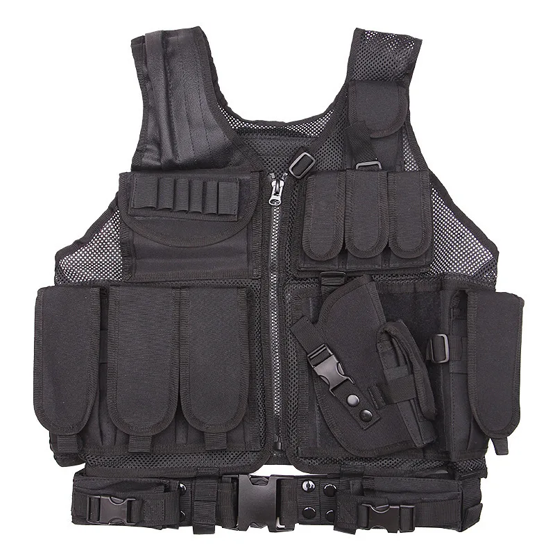 

Outdoor Training Vest Camouflage Counter Strike Cosplay Wild Breathable Security Training Equipment Tactical wang shan Vest