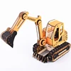 Puzzle Educational Toys Wooden Rotatable Excavator 3D Three-dimensional Wooden Puzzle Wooden Three-dimensional Puzzle Baby Toys