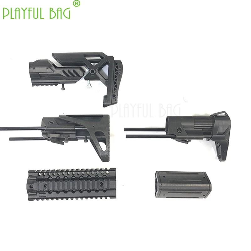 Игрушечный пистолет 3D печать телескопическая PDW Fishbone/handguard Jinming 8 316 чехол игрушечная водяная пуля пистолет внешний вид модификация KD50