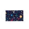 10/30/50pcs Children's Mask Cartoon Planet Print Disposable Face Mask Boy Girls Universe Pattern Industrial 3Ply Ear Loop MaskS 6