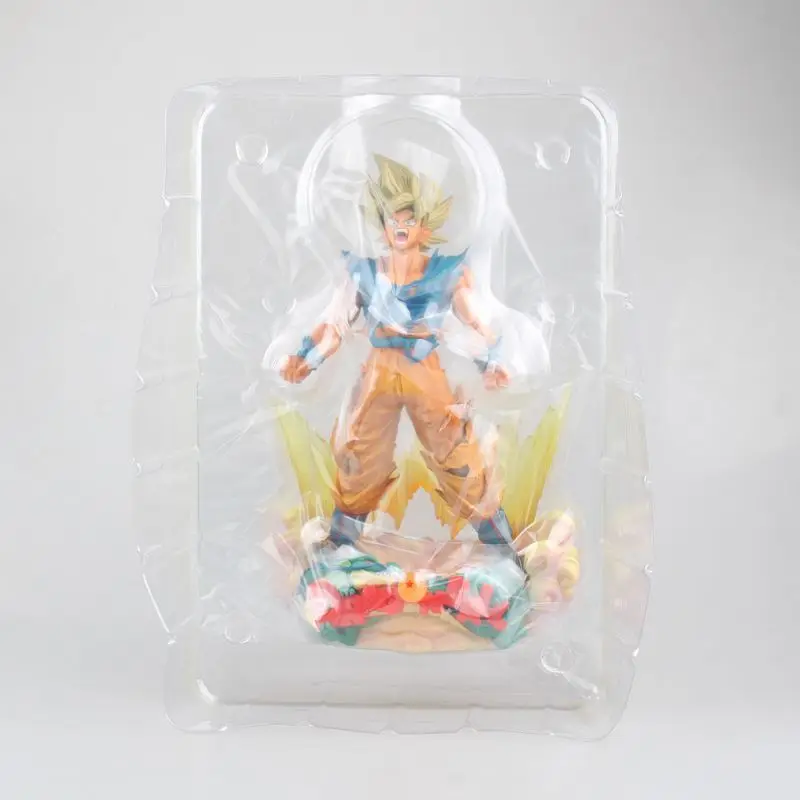 Супер Saiyan люди SMSD Ограниченная серия Sun Wukong взрывоопасный газ Гоку гнев в коробке гаражный комплект