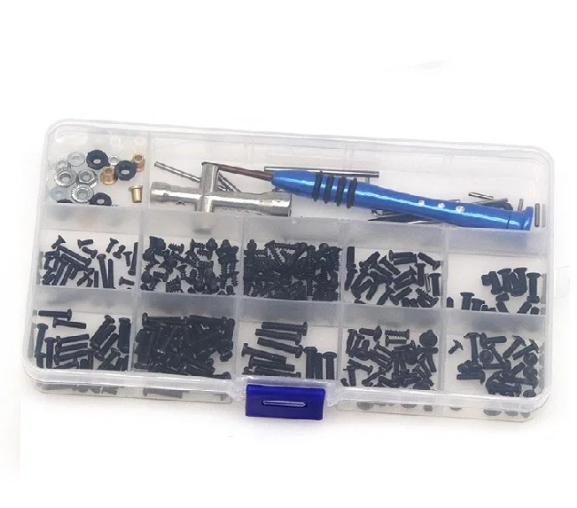 

M2 M2.5 M3 винт для Wltoys 144001 1/14 RC автомобильные запасные части винты с плоской головкой Винты с полузубчатым винтом