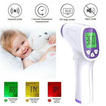 

Non-contact Forehead Infrared Thermometer Handheld Accurate Digital Thermometers for Baby Kid Adult RT99