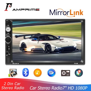

AMPrime 2 Din GPS Car Stereo Radio Android GPS Car Stereo Radio 7 inch 2din Car MP5 Player Bluetooth WIFI GPS FM Radio Receiver