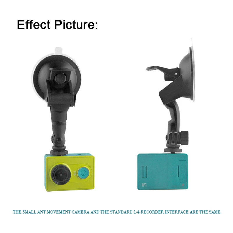 Camera Holder Suction cup for Car Camera DV DVR Driving Recorder 1/4 4MM/6MM Mount Holder Sucker Bracket for Car GPS GoPro accessories