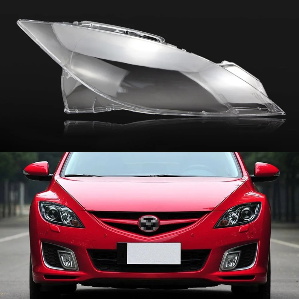 Headlamp Lens For Mazda 6 2009 2010 2011 2012 2013 2014 2015 2016 Headlight Cover Replacement Front Car Light Auto Shell