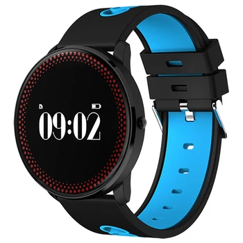 

CF007 Smart Watch Blood Pressure Round Touch Screen Heart Rate Weather Forecast