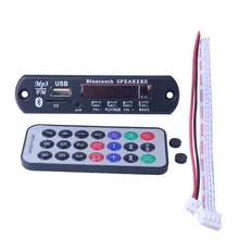 Elistoooop Bluetooth 5,0 MP3 декодер плата MP3 кардридер записывающая плата модуль аудио аксессуары с fm-радио